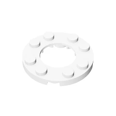 GOBRICKS GDS-842  Round 4 x 4 with 2 x 2 Round Open Center - YWOBB