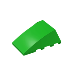 GOBRICKS GDS-730 Wedge 4 x 4 No Studs - YWOBB