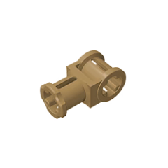 GOBRICKS GDS-931 Axle Connector with Axle Hole - YWOBB