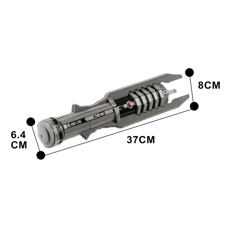 GOBRICKS MOC 76636 Darth Revan's Lightsaber - YWOBB