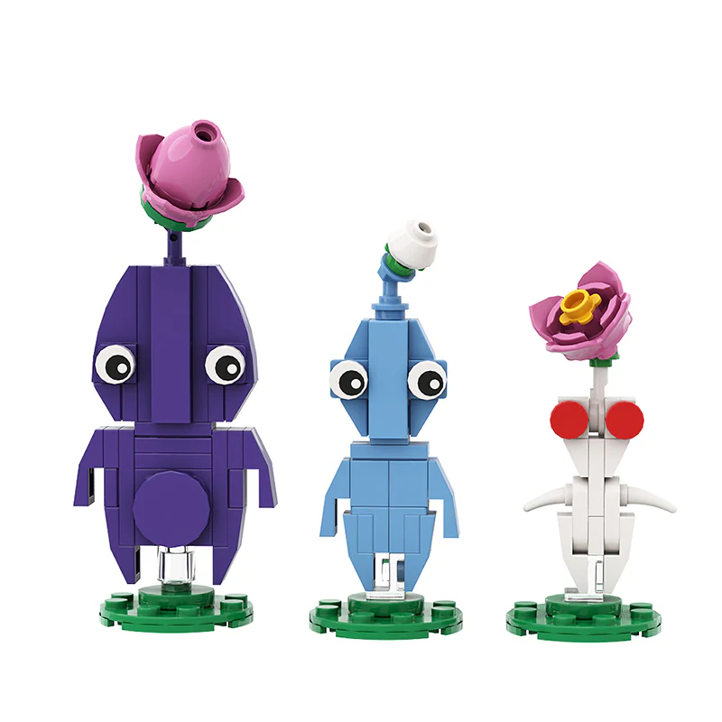 GOBRICKS MOC A1078Y02 Pikmin 02 - YWOBB