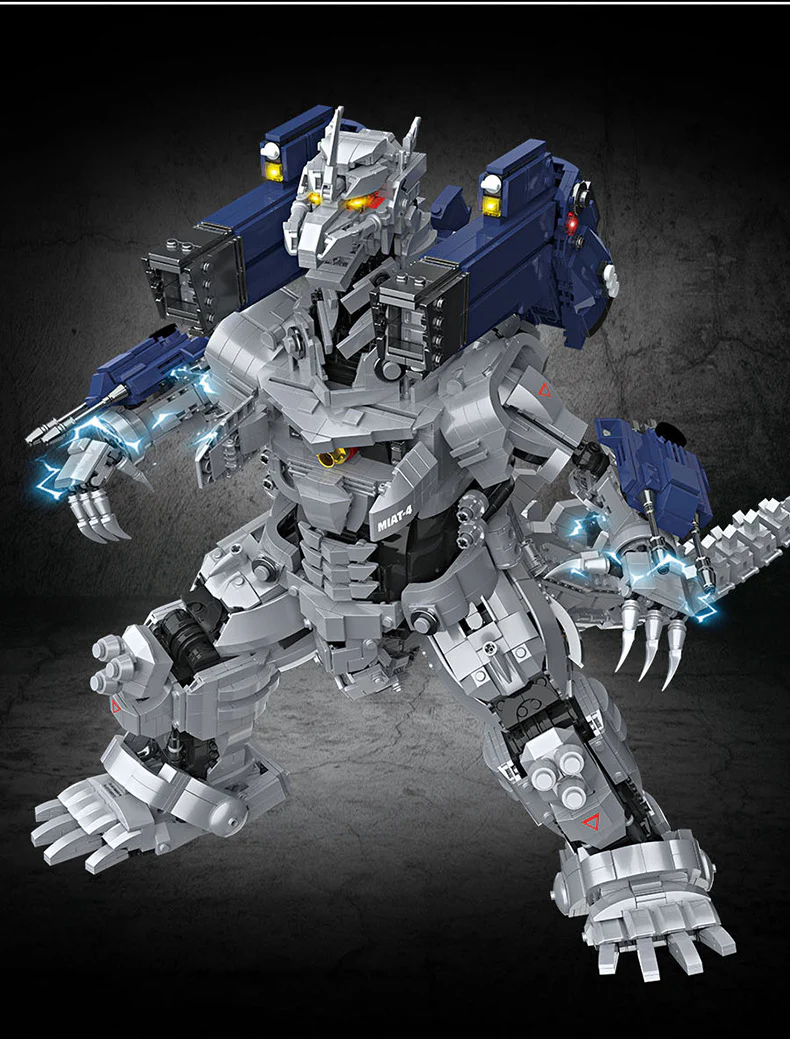 SixSix Bricks 991 Mechanical Godzilla - YWOBB