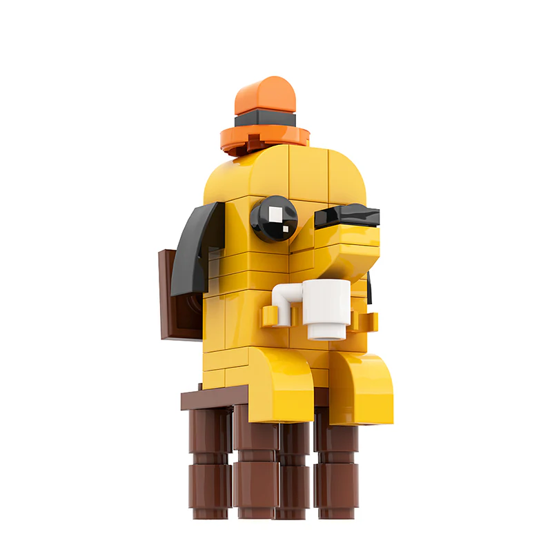 GOBRICKS MOC A0447Y02 this is fine dog - YWOBB