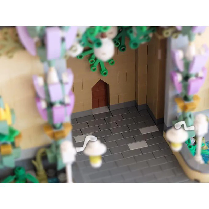 GOBRICKS MOC 78895 Droomvlucht entrance - YWOBB