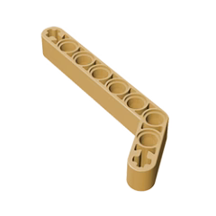 GOBRICKS GDS-674 Modified Bent Thick 1 x 9 - YWOBB