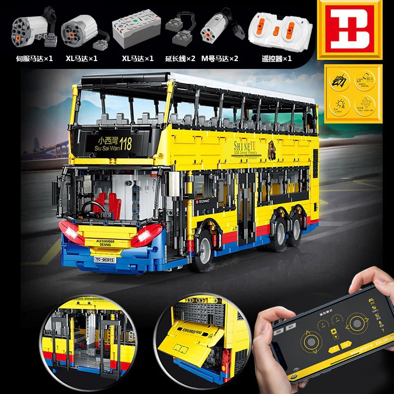 XINYU YC-QC015 1:15 RC Dennis Enviro 500 MMC - YWOBB
