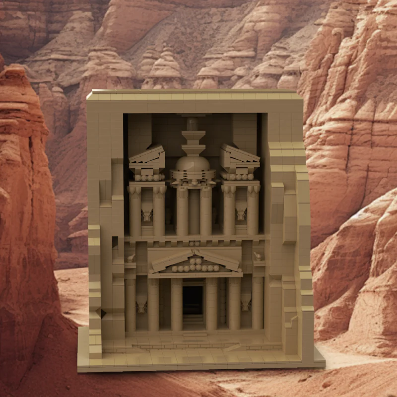 GOBRICKS MOC 186243 Petra / al-Batrā - YWOBB