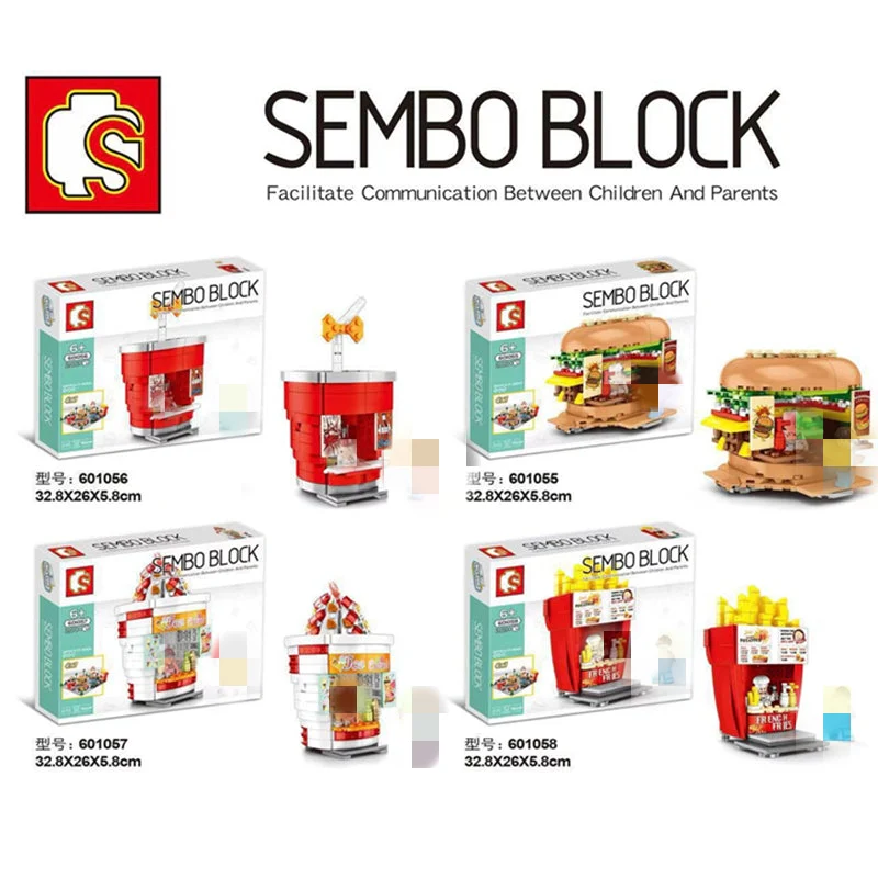 SEMBO 601055-601058 Mini Street Shop - YWOBB