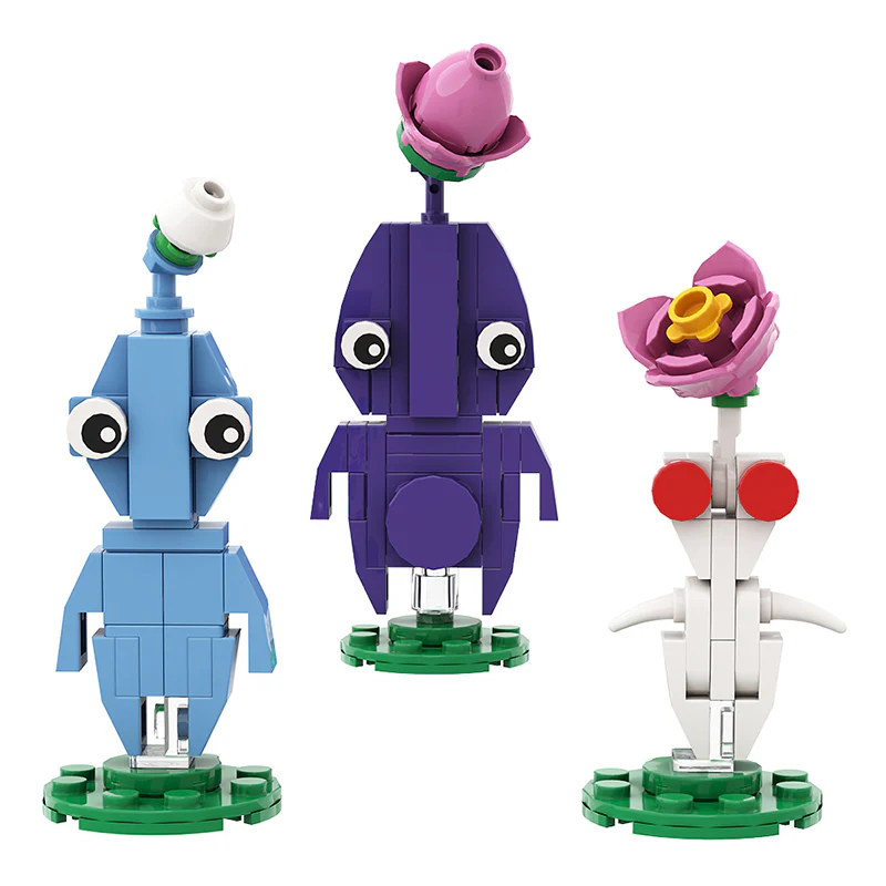 GOBRICKS MOC A1078Y02 Pikmin 02 - YWOBB