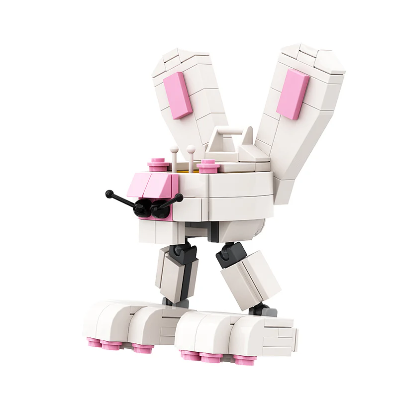 GOBRICKS MOC 142408 Bunny-bot - YWOBB