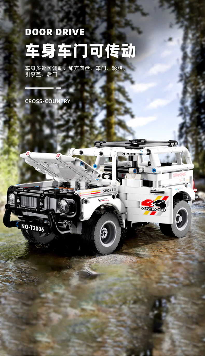 TGL T2001-2005 Pull Back Jeeps - YWOBB