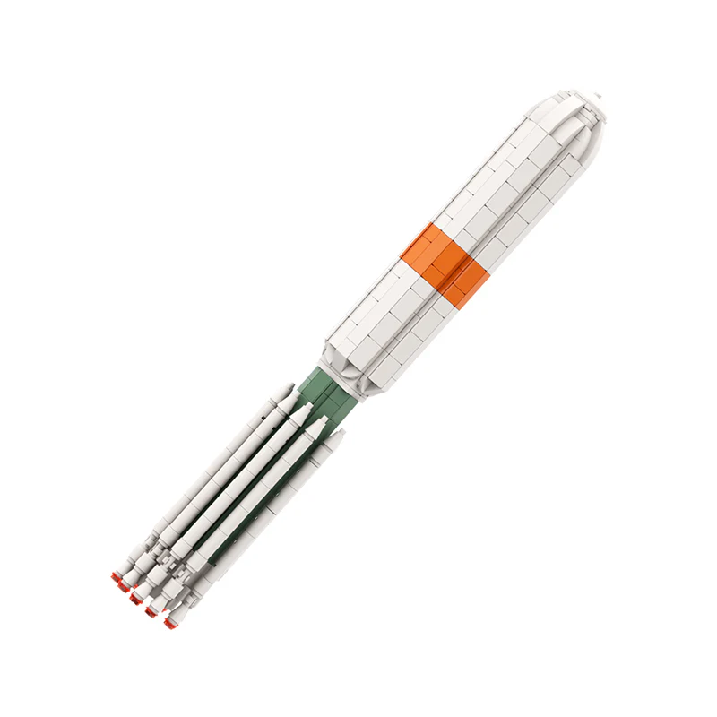 GOBRICKS MOC 71855 Delta III [1:110 Scale] - YWOBB