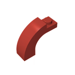 GOBRICKS GDS-719  Arch 1 x 3 x 2 Curved Top - YWOBB