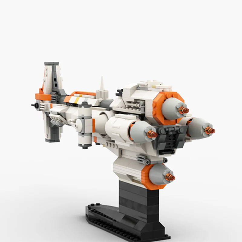 GOBRICKS MOC 57178 Hammerhead Corvette - YWOBB