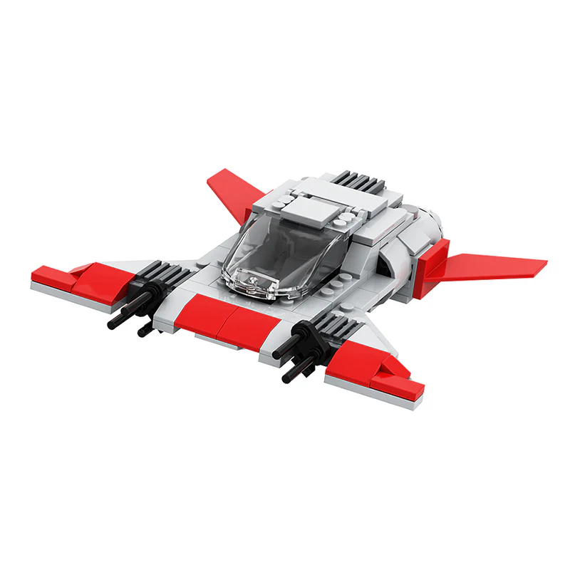 GOBRICKS MOC 140526 Mandalorian Season 3 Pirate Fighter - YWOBB