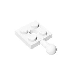 GOBRICKS GDS-1052 Modified 2 x 2 with Tow Ball and Hole - YWOBB