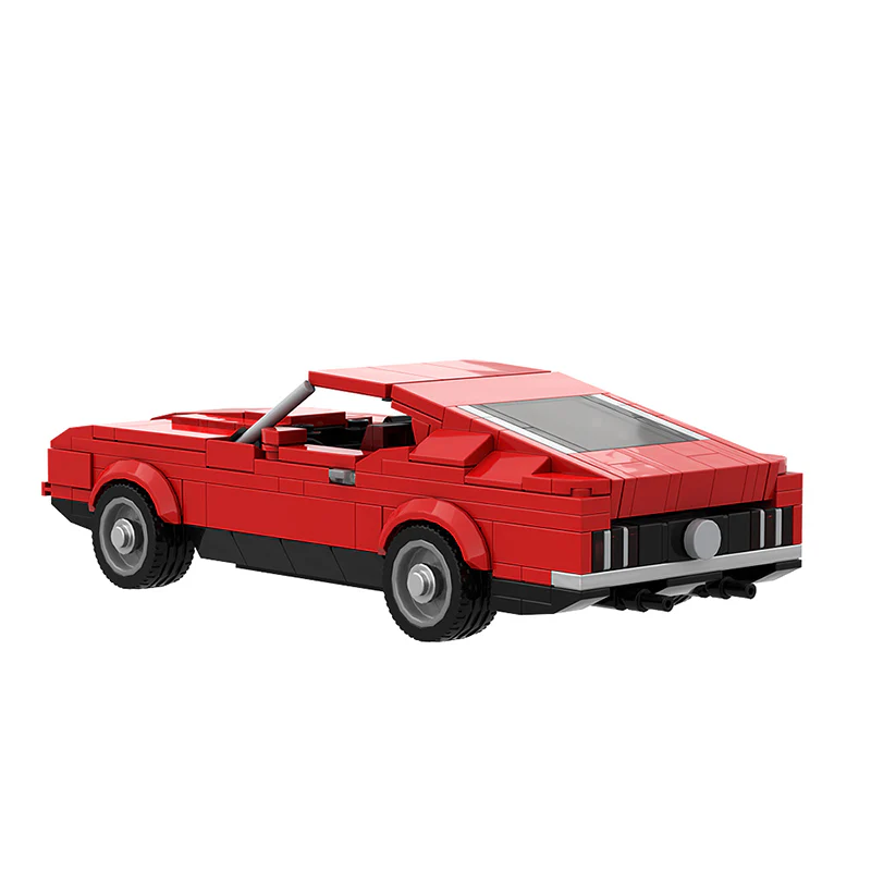 GOBRICKS MOC 138347 1971 Ford Mustang Mach 1 - YWOBB