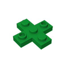 GOBRICKS GDS-710 Modified 3 x 3 Cross - YWOBB