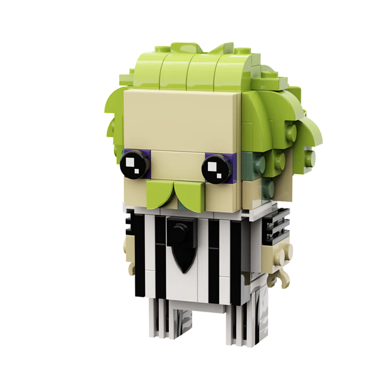 GOBRICKS MOC 43740 Beetlejuice BrickHeadz - YWOBB