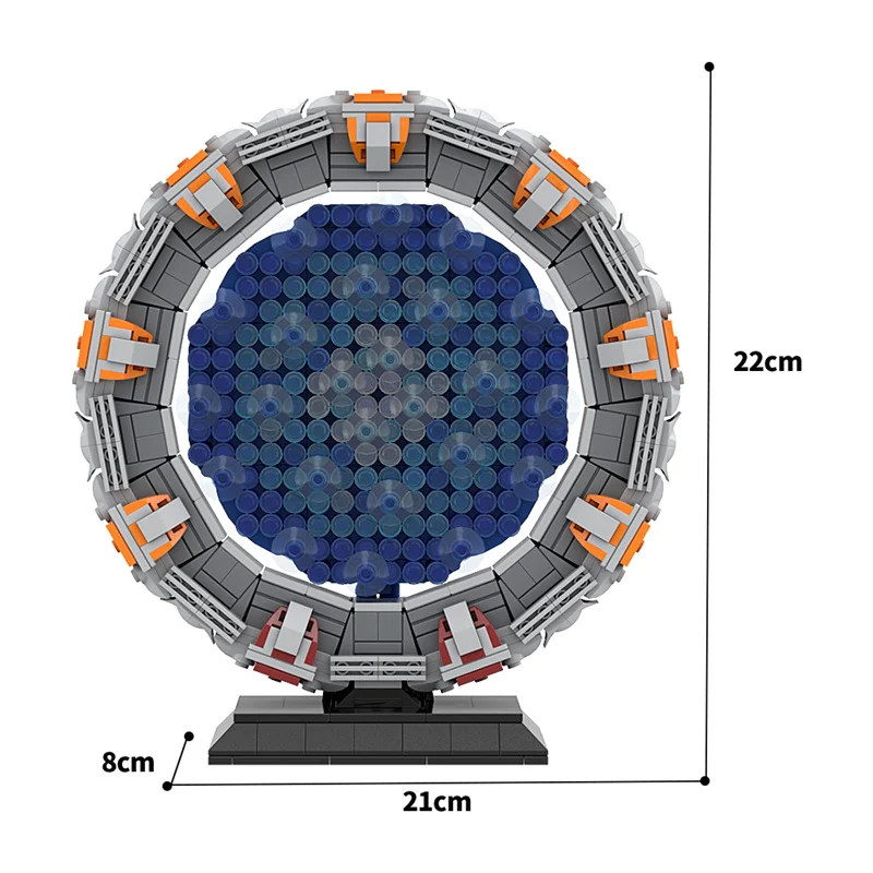 GOBRICKS MOC 168280 Stargate - Milky Way - YWOBB