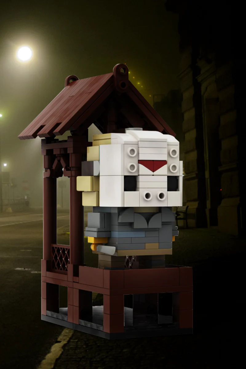 GOBRICKS MOC 47147 Jason Voorhees Brickheadz - YWOBB