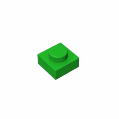 GOBRICKS GDS-501 Plate 1 x 1 - YWOBB