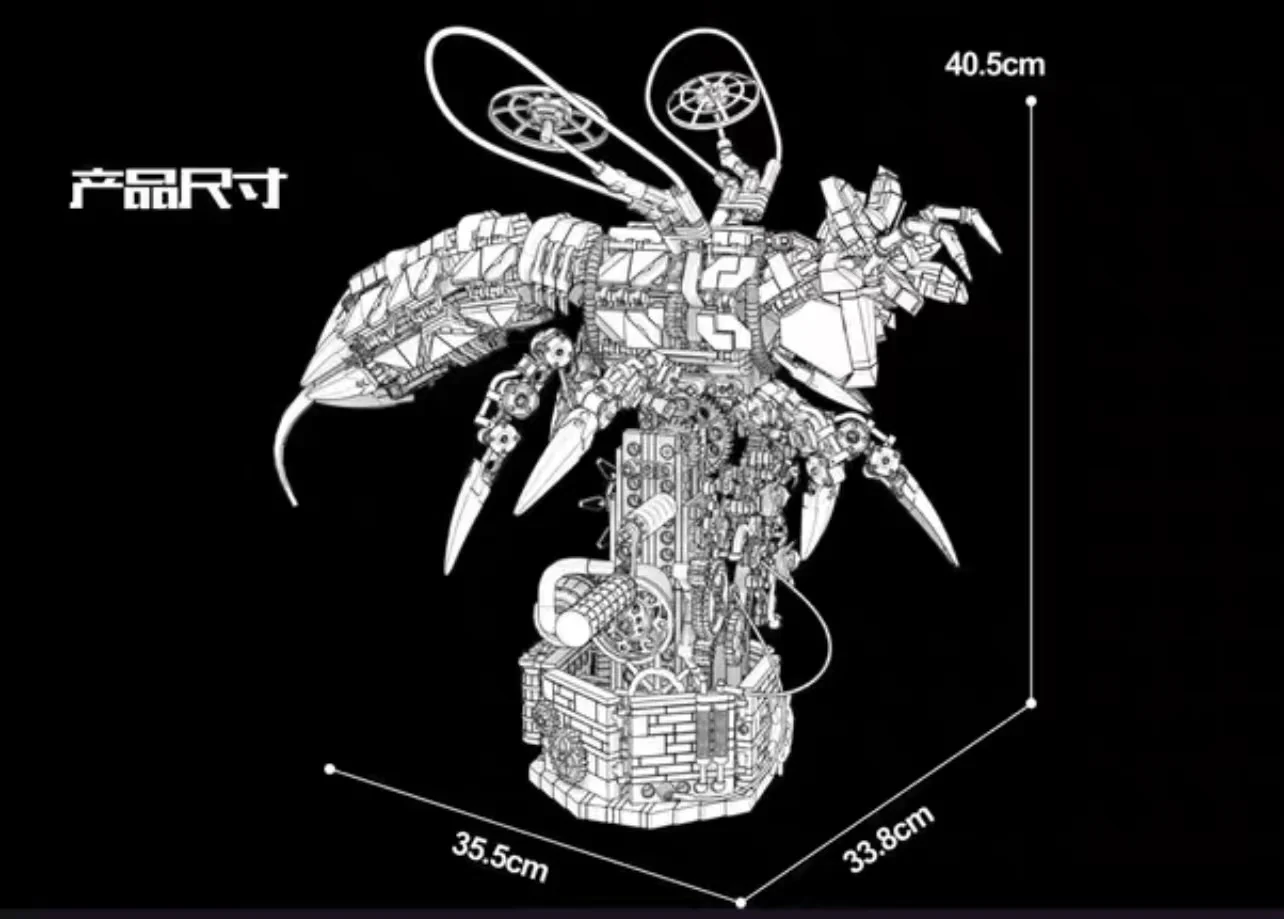 Small Angle JD015 Machinery Wasp - YWOBB