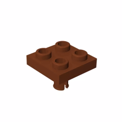 GOBRICKS GDS-902 Modified 2 x 2 with Pin on Bottom - YWOBB