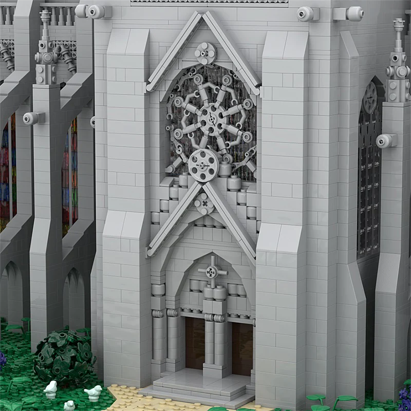 GOBRICKS MOC A1260 Cathedral of Saint Remigius - YWOBB