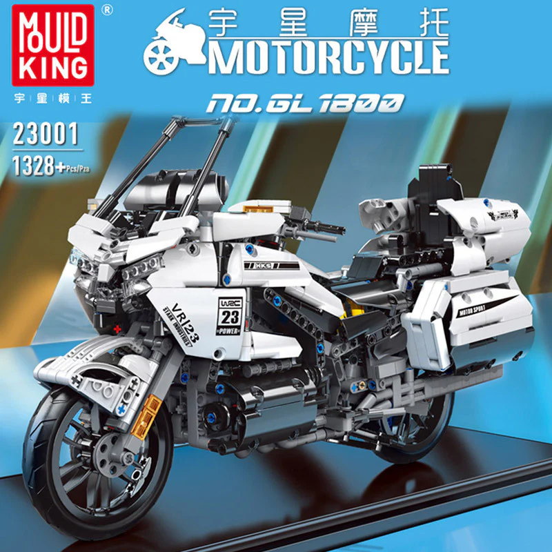 Mould King 23001 2018 Honda Gold Wing GL1800 - YWOBB