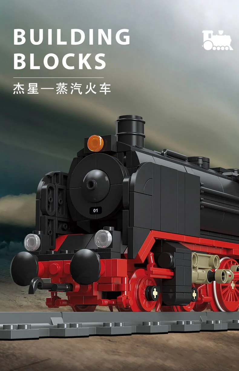JIE STAR 59004 The BR01 Steam Locomotive - YWOBB