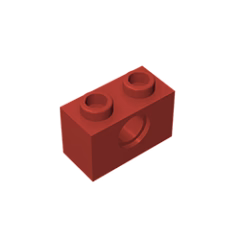 GOBRICKS GDS-623  Brick 1 x 2 with Hole - YWOBB