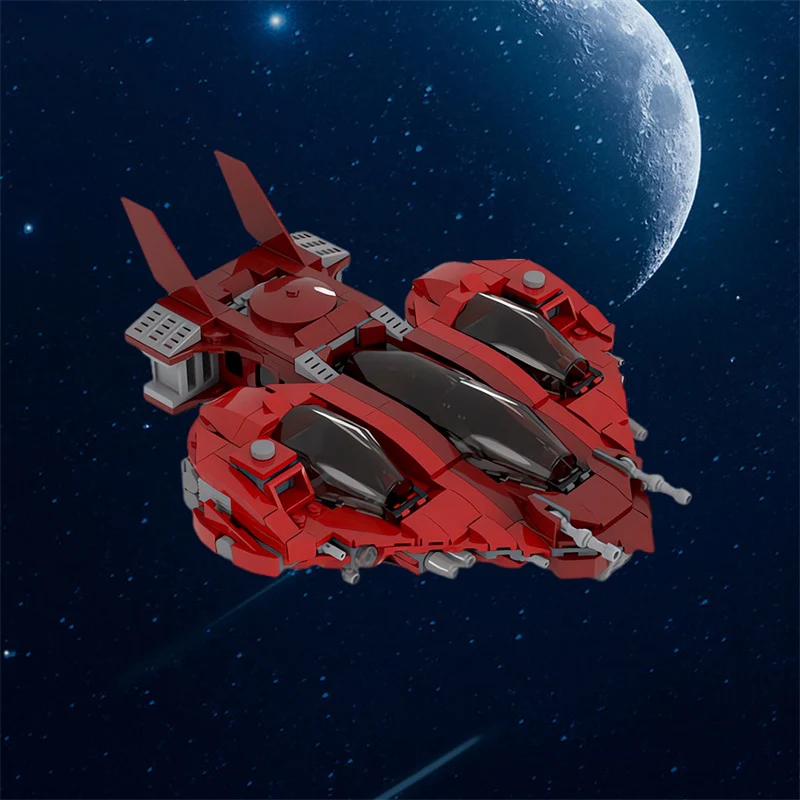 GOBRICKS MOC 146932 Pata'Herz-class exploration craft - YWOBB