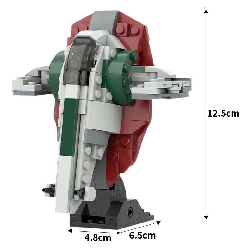 GOBRICKS MOC 35304 Micro Slave 1 + Tensegrity Stand - YWOBB