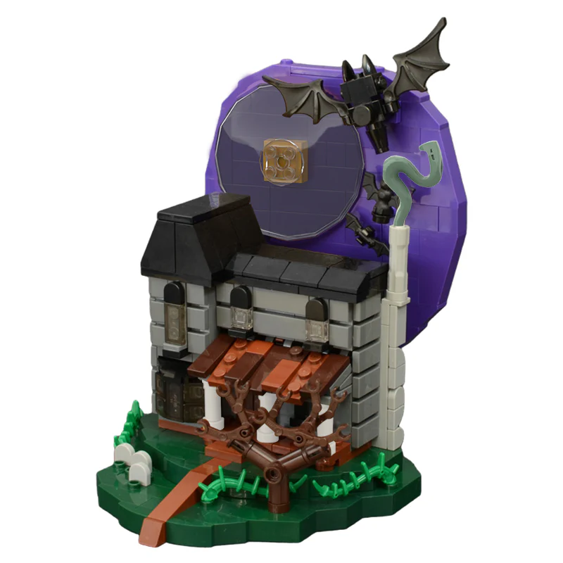 MOC 89533 Halloween: Haunted House - YWOBB