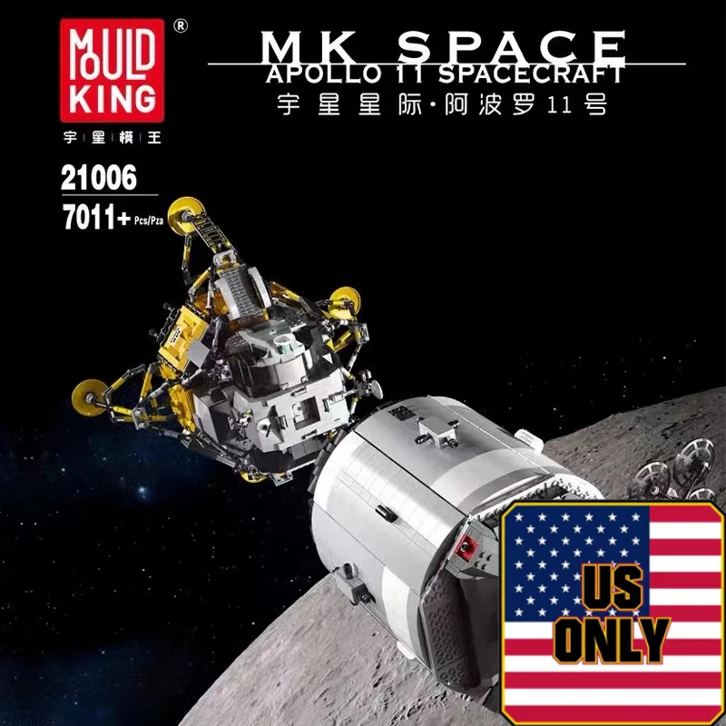 Mould King 21006 Apollo Spacecraft OVP US Warehouse Version - YWOBB