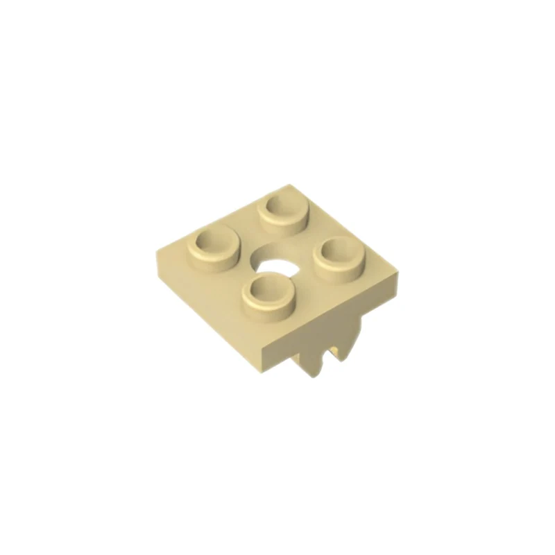 GOBRICKS GDS-1588 Magnet Holder Tile 2 x 2 - Short Arms - YWOBB
