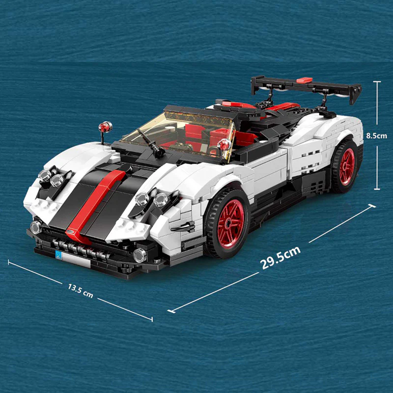 Mould King 13105 The Pagani Speed Racing Car - YWOBB