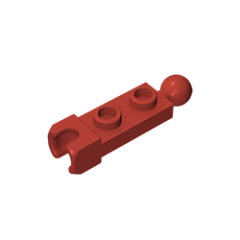 GOBRICKS GDS-904 Plate, Modified 1 x 2 with Tow Ball and Small Tow Ball Socket on Ends - YWOBB