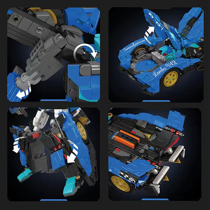 Mould King 10061 Lambo V12 - YWOBB