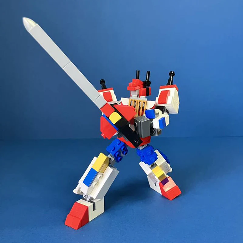 GOBRICKS MOC 140768 SF-005 TRANSFORMERS STAR SABER - YWOBB