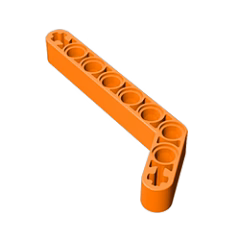 GOBRICKS GDS-674 Modified Bent Thick 1 x 9 - YWOBB