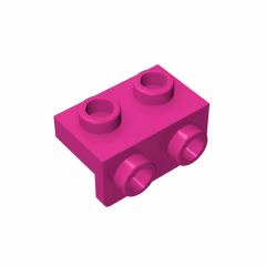 GOBRICKS GDS-640 Bracket 1 x 2 - 1 x 2 - YWOBB