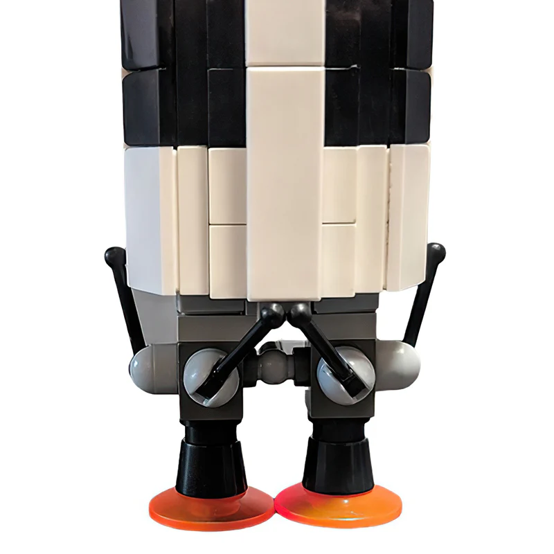 GOBRICKS MOC 34453 Gemini Titan rocket (Saturn V scale) - YWOBB