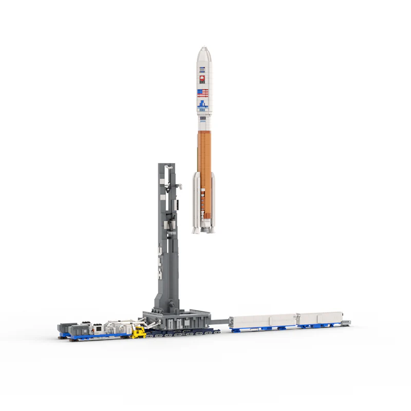 MOC 128611 1:110 Atlas V Launchpad transporter - YWOBB