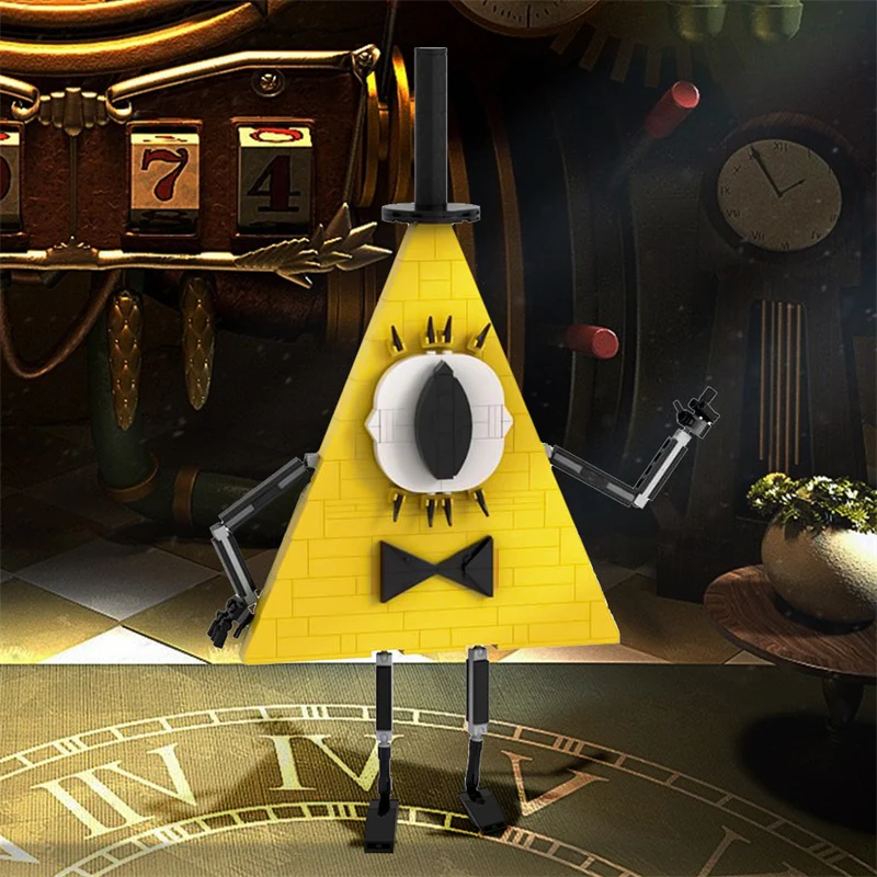 GOBRICKS MOC 175772 Bill Cipher - Gravity falls - YWOBB