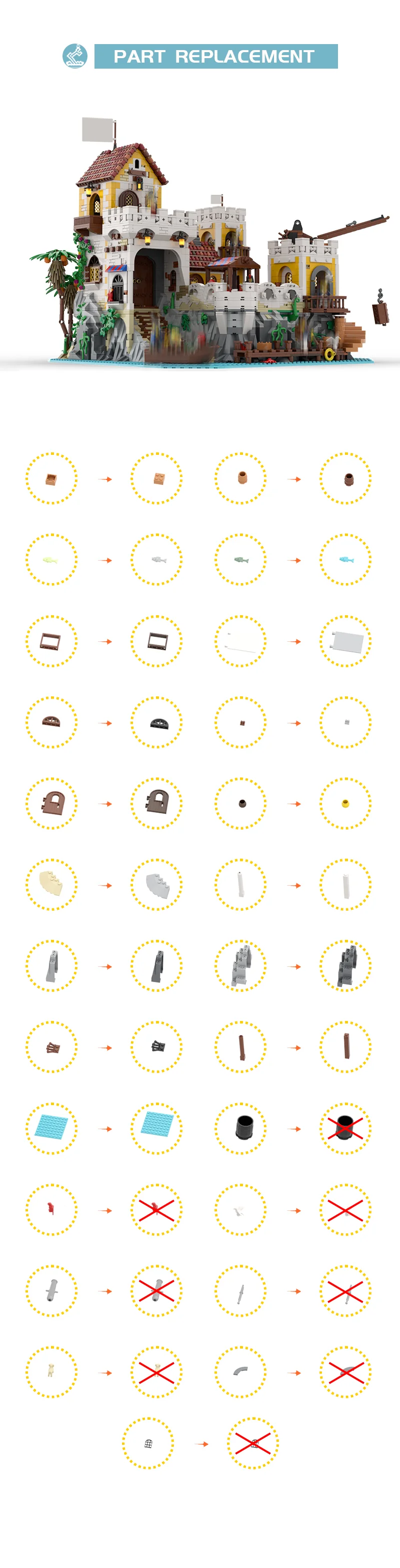 MOC 126925 6276 Eldorado Fortress Remake - YWOBB