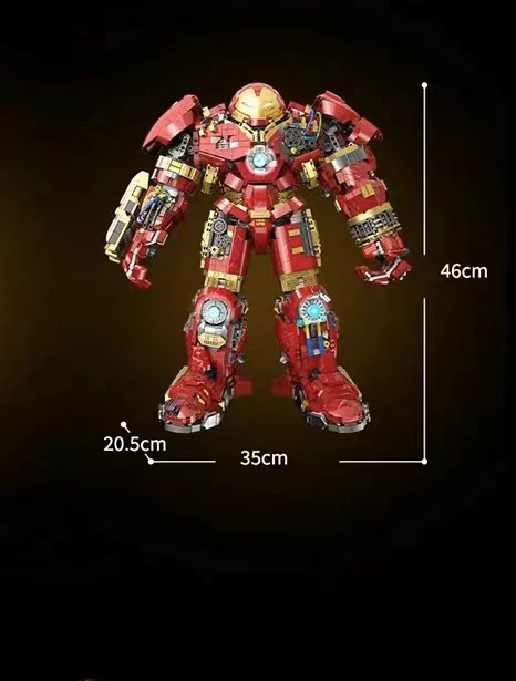 GULY 991 IRON MAN MK44 Hulkbuster - YWOBB