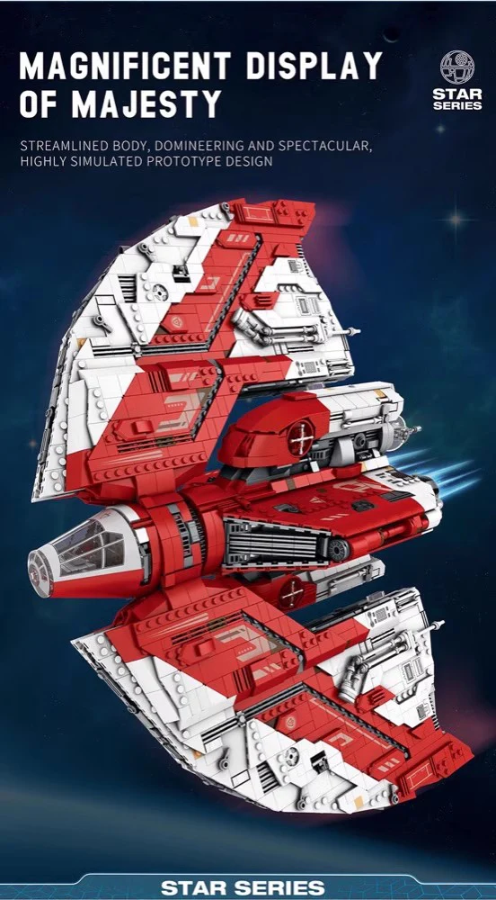 Reobrix 99006 Ahsoka's T-6 Shuttle OVP EU Warehouse Version - YWOBB