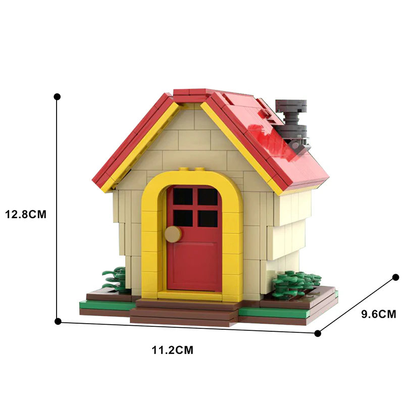 GOBRICKS MOC 110670 Animal Crossing House 1 - YWOBB